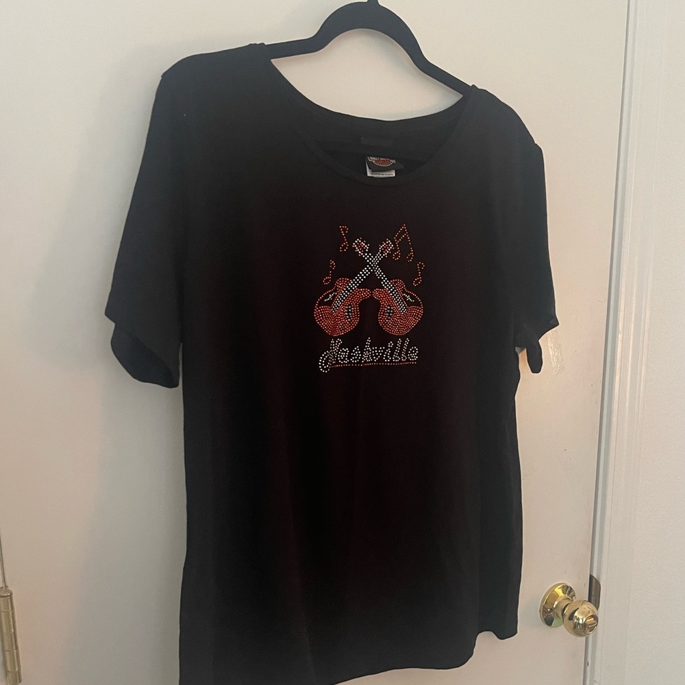 Harley-Davidson Boswells Music City Nashville T-Shirt Size lX